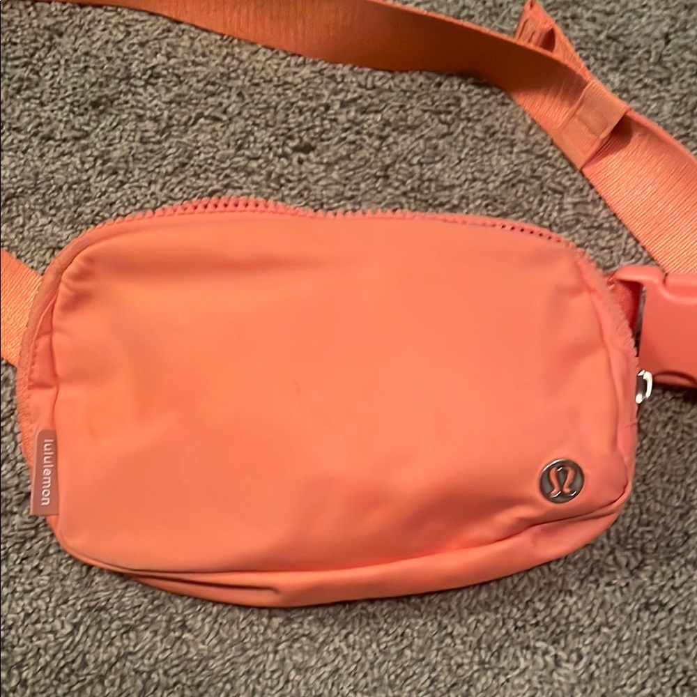 Lululemon Athletica Orange Crossbody Bag